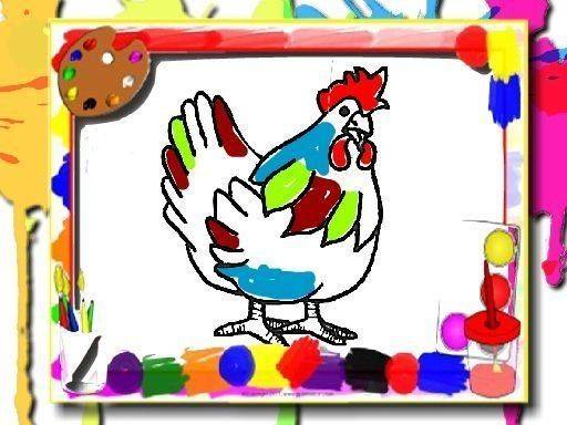 Chicken Color Art Studio