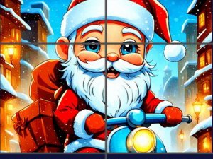 Santa Claus Christmas Clicker Puzzle Game
