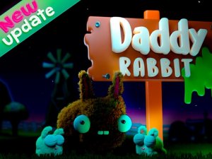 Rabbit Dad Garden Rescue Puzzle