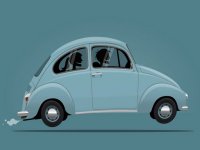 Vintage Car Coloring Challenge