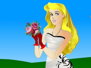 Princess Aurora Wedding Dress Up Game