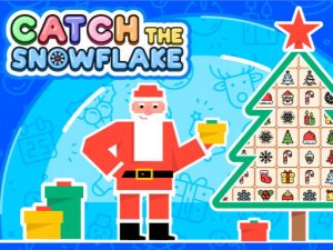 Catch The Snowflake Online Puzzle Game
