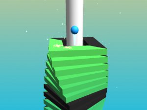 Fallender Ball Helix Drop Game