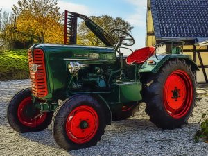 Farmer Tractor Puzzle Online Game