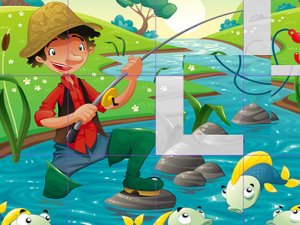 Kids Cartoon Puzzle Online Game