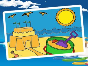 Summer Coloring Pages Online Game