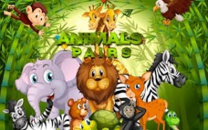 Animal Pairs Match 3 Puzzle