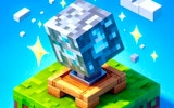 Block Pusher Voxel World 3D - projectilecraft Sokoban Puzzle