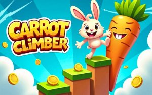 Carrot Climber: Rabbit Jumping Online Game
