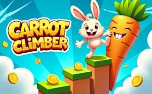 Carrot Climber: Rabbit Jumping Game