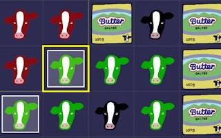 Paint Cow Color Puzzle Game
