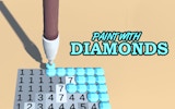 Paint with Diamonds - Diamond Art Game