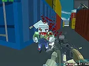 Blocky Combat Survival Action Game
